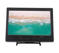7" Portable Monitor, 16:9 Widescreen TFT LCD Display 1024x600 HDMI Monitor Fit for 4B, Computers, Mobile Phones, car displays, CCTV, Support HDMI VGA AV (UK Plug)