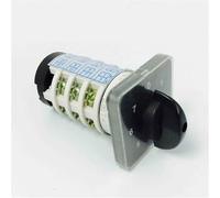 7 Positions Rotary Cam Switch Four Poles 20A LW31 YMZ12-20/4 1Pcs