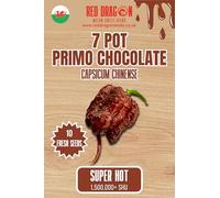 7 Pot Primo Chocolate Chilli Seeds - 10 Fresh 7 Pot Primo Chocolate Chilli Seeds