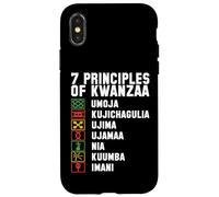 7 Principles of Kwanzaa African Heritage Celebration Holiday Case for iPhone X/XS