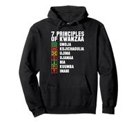 7 Principles of Kwanzaa African Heritage Celebration Holiday Pullover Hoodie