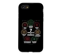 7 Principles of Kwanzaa Nguzo Saba Adinkra Symbols Case for iPhone SE (2020) / 7/8