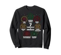 7 Principles of Kwanzaa Nguzo Saba Adinkra Symbols Sweatshirt