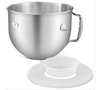 7 Quart Stainless Steel Mixer Bowl for KitchenAid Stand Mixers,for KitchenAid Mixer Accessories,for JH2 Silver