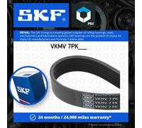 7 Rib Multi V Drive Belt fits MERCEDES S350 W221 3.0D 09 to 13 SKF 0009970196