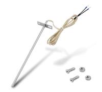 7" RTD Temperature Probe Sensor, 304 Stainless Steel Replacement for Traeger Grill Probe, PT1000 Internal Ambient Probe with 47" Cable, Compatible with Traeger and Z-Grill Pellet Grills