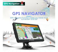 7" Sat Nav Car Truck HGV GPS Navigation Free POI UK Maps Speedcam