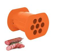 7 Sausages Press Maker - Manual Cevapcici Meat Squeezer & Stuffer, Food-Grade Sausage Roll Maker for DIY Hot Dogs & Sausages | Reusable ABS Kitchen Accessory for Family Cooking, 1 Pack