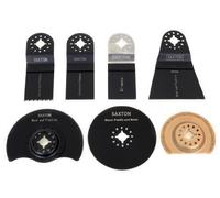 7 Saxton Blades Mix for Fein Multimaster Bosch Oscillating Multitool