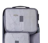 7 Set Packing Cubes water proof Dirt Resistant Oxford Cloth Luggage Packing Organizers for Travel (Grey)