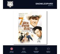 7 Seven Men From Now DVD Randolph Scott Lee Marvin New UK Genuine Region 2 PAL