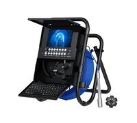 7‘’ Sewer Inspection Pipe Camera With Self-Level And 512HZ Locator Drain Industrial Endoscope DVR Plumber Borescope Good Image Quality(30M,23MM-512HZ)