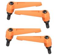 7-Shaped Ratchet Handle Screwdriver Set with L-Style Quick-Lock Wrench, M5-M12 External Thread Assortment 4pcs Fastening Piece(M6*30)