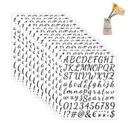 7 Sheets Self Adhesive Vinyl Letter Stickers,Vinyl Letter Stickers Decals for Scrapbooking,Mailbox,Notebook,Classroom Decor, Door, Business,Addres