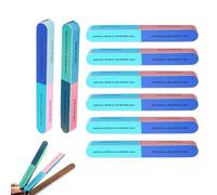 7 Sided Graded Nail Buffer Blocks 8Pcs, Different Grit Nail File for Acrylic/Gel/Natural Nails, Salon Home Manicure Pedicure & Pet Nail Care Gift