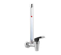 7‘’ Sight Glass Spigot with Clear View Water Level Stainless Steel Water Level View Spigot Fits Berkey Big, Royal Gravity-fed Water Filter System, and other Gravity Filter Tank by GWENBHMTOOL