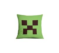 (7, Single-Sided Printed) Minecraft Sofa Pillowcase Cushion Cover Home Decoration Steve Creeper Cartoon