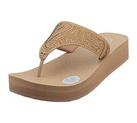 Skechers Cali Vinyasa Paisley Wave Womens Walking Sandals in Mocha - 7 UK