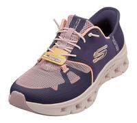 Skechers Women's Glide-Step Pro Slip-On Sneakers, Purple Mesh/Coral Trim, 7 UK