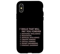 7 Skills That Will Pay You Forever AI Prompt Engineering Fun Case for iPhone X/XS