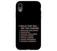 7 Skills That Will Pay You Forever AI Prompt Engineering Fun Case for iPhone XR