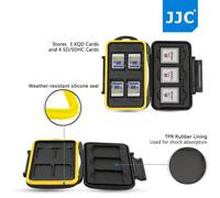 7 Slot Memory Card Case Holder Storage Water-resistant for XQD SD SDHC SDXC Card