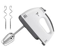 7 Speed Electric Hand Mixer 150W, Handheld Kitchen Whisk Food Blender for Baking Cake Egg Cream Dough, Stainless Steel Blades & UK Plug