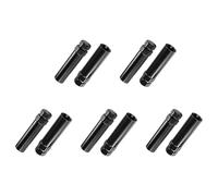 7 Spline Lug Nut Key 6 Spline Lug Nut Socket Removal Tool, 10 PCS Dual Hex Drive Aftermarket Wheel Lock Key Replacement