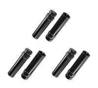 7 Spline Lug Nut Key 6 Spline Lug Nut Socket Removal Tool, 6 PCS Dual Hex Drive Aftermarket Wheel Lock Key Replacement