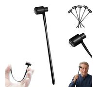 7 Star Plum Blossom Hammer for Scalp, Needle Tapping Tool, Seven Star Design, Manual Tapping Accessory, Personal Care Routine, Traditional Inspired Handheld Device, Home Relaxation Use