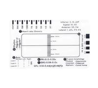 7 Step ECG Ruler, ECG Pocket Card for Nurses Deals for Nurses, Paramedic Accessories Transparent Ruler, Portable ECG/EKG Measurement Tool for Student Nurse Essentials