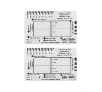 7 Step for ecg Ruler Transparent Caliper Measurement Tool 7 Step(2pcs)