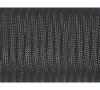 7 Strand Core 550lb Paracord Parachute Cord Lanyard Mil Spec Type III-100ft (Black(16#))