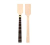 7 String Maple Guitar Neck 22 Fret 24.75 Inch Paddle Headstock Bolt On Style For DIY Guitar Unfinished