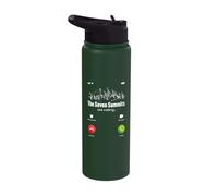 7 Summits Incoming Call Funny Climbing Hiking Stainless Steel Insulated Water Bottle
