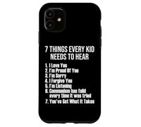 7 Things Every Kid Needs To Hear - Capitalists Capitalism Case for iPhone 11