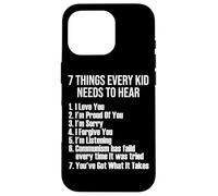 7 Things Every Kid Needs To Hear - Capitalists Capitalism Case for iPhone 16 Pro