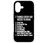 7 Things Every Kid Needs To Hear - Capitalists Capitalism Case for iPhone 17