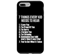 7 Things Every Kid Needs To Hear - Capitalists Capitalism Case for iPhone 7 Plus/8 Plus