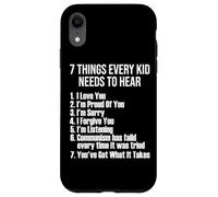 7 Things Every Kid Needs To Hear - Capitalists Capitalism Case for iPhone XR