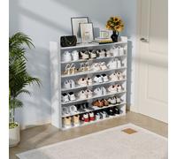 (7-Tier, 102cm W) Modern Shoe Rack for Entryway