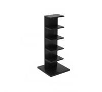 7 Tier Invisible Standing Bookcase, Space Saving Bookshelf for Living Room, Bedroom, Office, Thickened Base