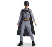 (7 to 8 years (122 to 128 cm)) Classic Batman Justice League Boys Costume