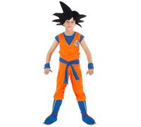 (7 to 8 years (128 cm)) Goku Saiyan Dragon Ball Z Child Costume
