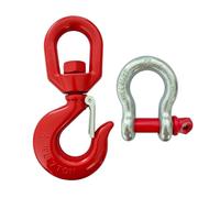 7 Ton Swivel Lifting Hooks and 8.5 Ton D Ring Shackles