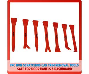 7 Tools to Pry Remove Car Trim Door Panel Dash Centre Console Radio Removal Kit