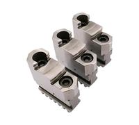 7-Tooth 6-inch Two-Piece jaw Lathe Chuck Lathe Manual self-Centering K11-160A A-Type Split jaw 1 Set