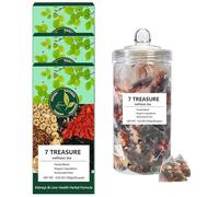 7 Treasure Wellness Tea, Kidney Tea Formula Ginseng Seven Treasure Tea Bags, Ginseng Goji Beeren Tee, 20/40/60 PCS Formel Sechs Schatz Tee (3)