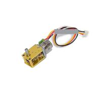 7-Type 10MM DC 5V 6V 2-Phase 4-Wire Full Metal Gearbox Worm Gear Stepper electronic starter Reduction Stepper electronic starter DIY Robot Car MQXFCZUX((D) Ratio 236)