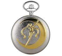 7 Types Japanese Anime Sailor Moon Quartz Pocket Watch Fashion Unique Necklace Pendant Chain Cosplay Gifts for Women Girls Lady 7